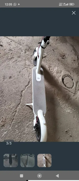 Patinete Eléctrico Xiaomi 365 Blanco