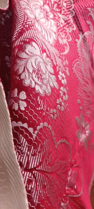 Pañuelon Fallera Rojo y Blanco