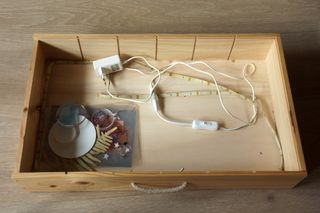 Caja de luz estilo Montessori