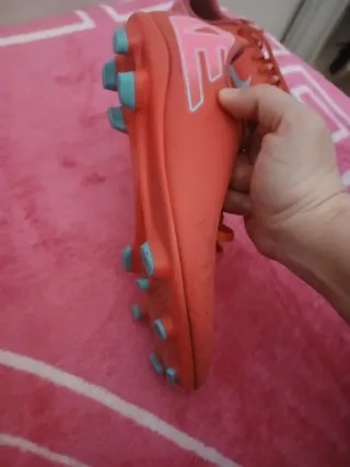 Botas de fútbol Nike naranjas