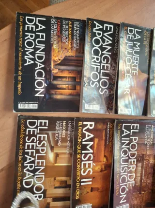 16 revistas de historia nacional geographic.