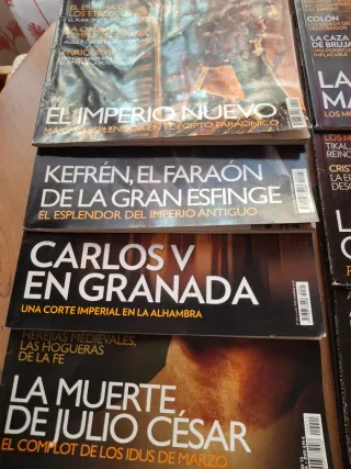 16 revistas de historia nacional geographic.