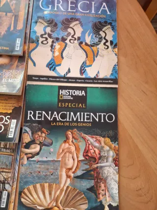 16 revistas de historia nacional geographic.