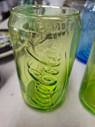 4 Bicchieri Coca-Cola Lattina Vintage