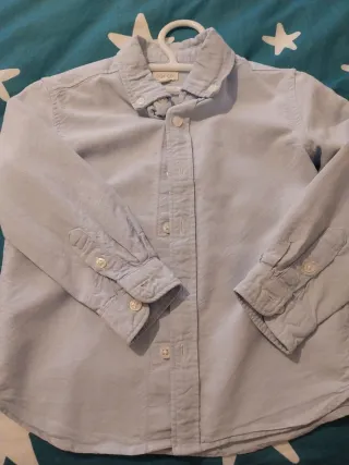 Camisa niño Gocco azul 3-4 años