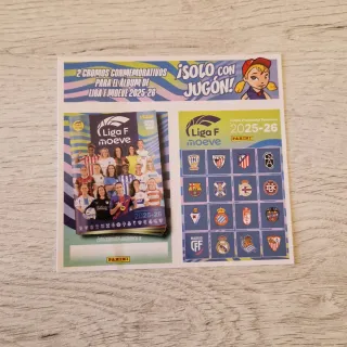 Cromos Conmemorativos Liga Femenina Moeve 2025-26