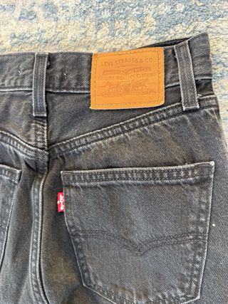 Levi's 70s High Slim Straight Jeans Neri