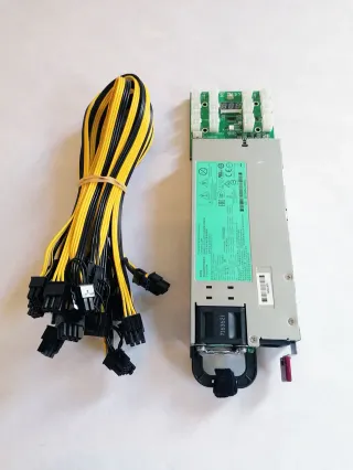 Kit Fuente HP 1200W Platinum + Placa + Cables