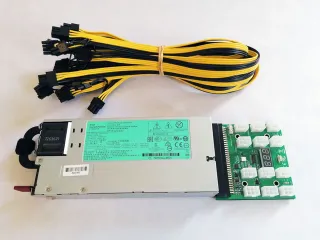 Kit Fuente HP 1200W Platinum + Placa + Cables