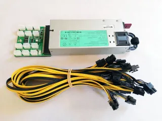 Kit Fuente HP 1200W Platinum + Placa + Cables