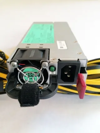 Kit Fuente HP 1200W Platinum + Placa + Cables