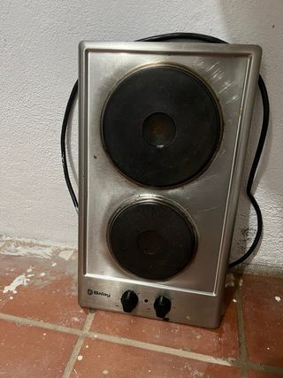 Placa cocina eléctrica Balay 2 fuegos