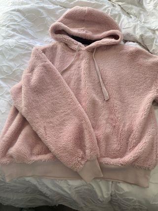 Sudadera pelo rosa Lefties