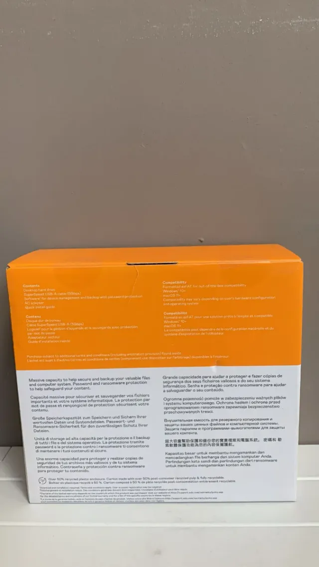 WD 8TB My Book Disco Duro Externo