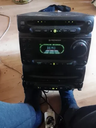 Minicadena Pioneer Negra