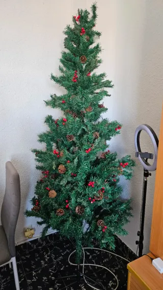 Árbol de Navidad Artificial Decorado