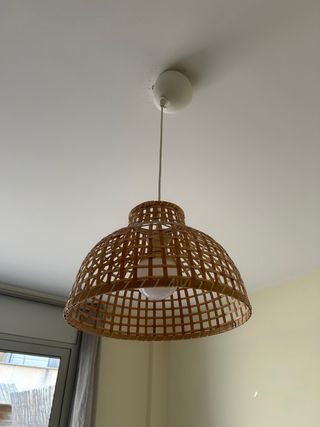 Lámpara de techo bambú Ikea