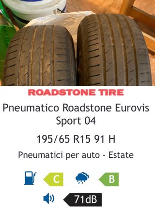 Pneumatici Estivi EUROVIS SP 04-  195/65 R15 91 H
