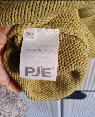 Maglione collo alto con fiori per bambina 10 anni