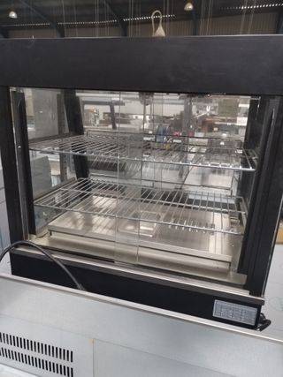 Vitrina sobremostrador caliente 2ª mano