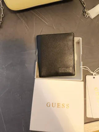 Portafoglio Guess uomo nero