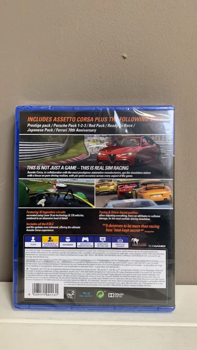 Assetto Corsa Ultimate Edition PS4