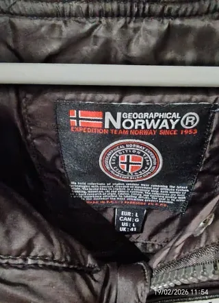 Chaqueta Geographical Norway Marrón chocolate.L