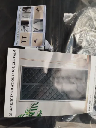 Tenda magnetica isolante porta