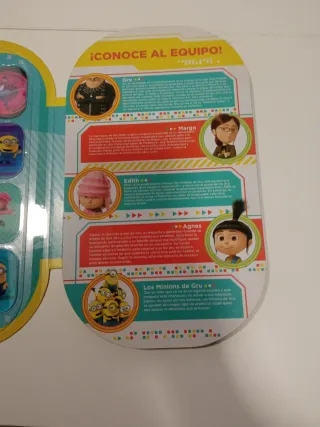 Álbum Cartas 3D Gru 3 Mi Villano Favorito