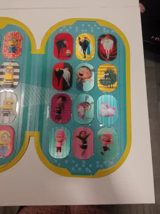 Álbum Cartas 3D Gru 3 Mi Villano Favorito