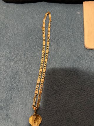 Cadena Cobra Oro 40.47gr precio no negociable