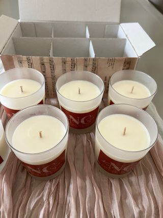 Set 6 Candele Profumate Vetro