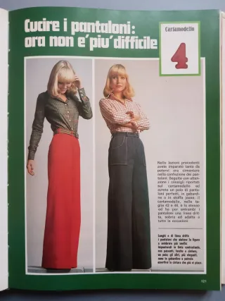 Cartamodello n. 4 Maglia e Cucito Curcio