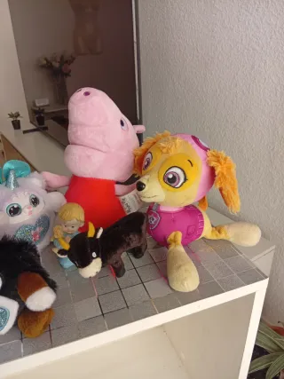 Lote de peluches variados