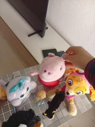 Lote de peluches variados