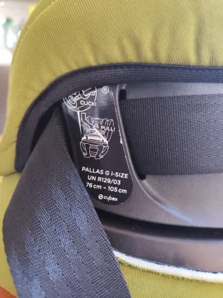 Lote + Cybex Pallas G-Fix cojín para Silla Coche