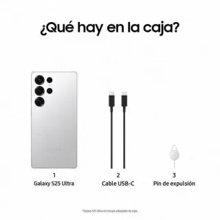 Samsung Galaxy S25 Ultra 512GB Titanio Plata