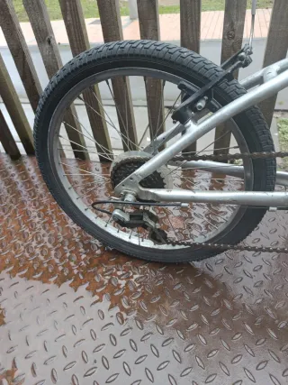 Bicicleta plegable 20 Plata