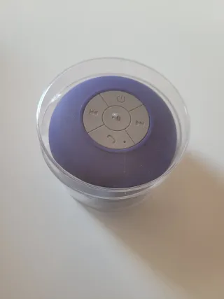 Altavoz Ducha Bluetooth Azul