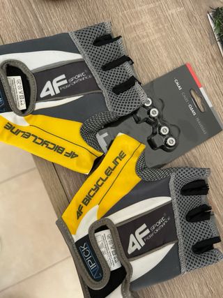 Bicicleta Orbea con todos sus accesorios