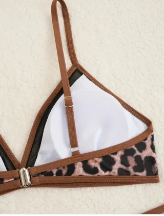 Bikini estampado leopardo