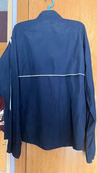 Chaqueta cortavientos Adidas azul