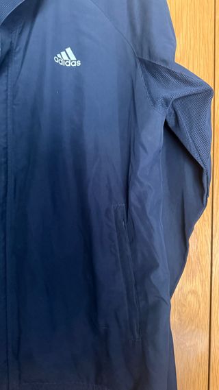 Chaqueta cortavientos Adidas azul