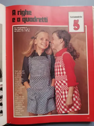 Cartamodello 5 Maglia e Cucito Curcio