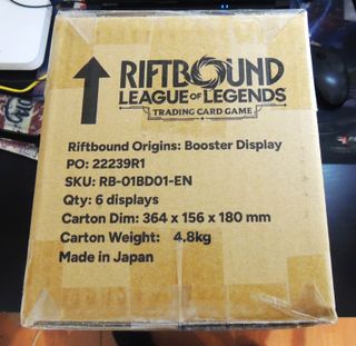 Caja Riftbound: Origins - Booster Display