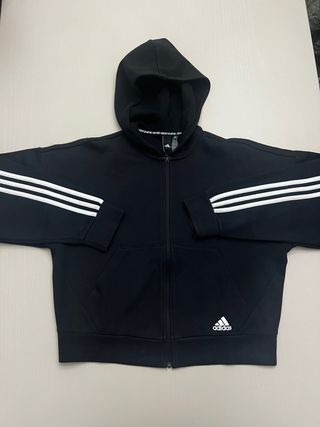 Felpa Adidas con cappuccio e zip