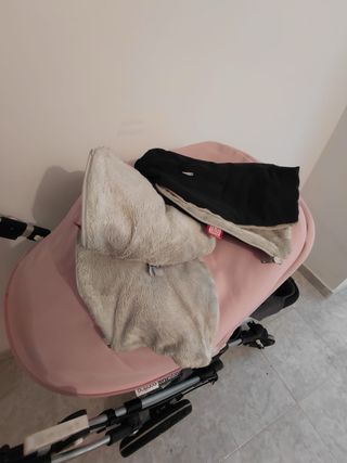 Bugaboo Cameleon 3 rosa y gris