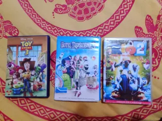 DVD Tarzan 2, Toy Story 3, Rio 2, Hotel Transilvan