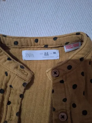 Vestido Zara menina 2/3 anos