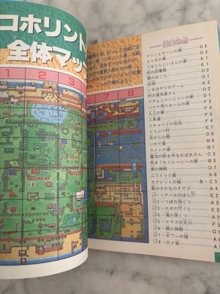 Guide Zelda Link Awakening Gameboy JP